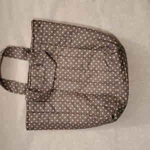 Small quilted handbag